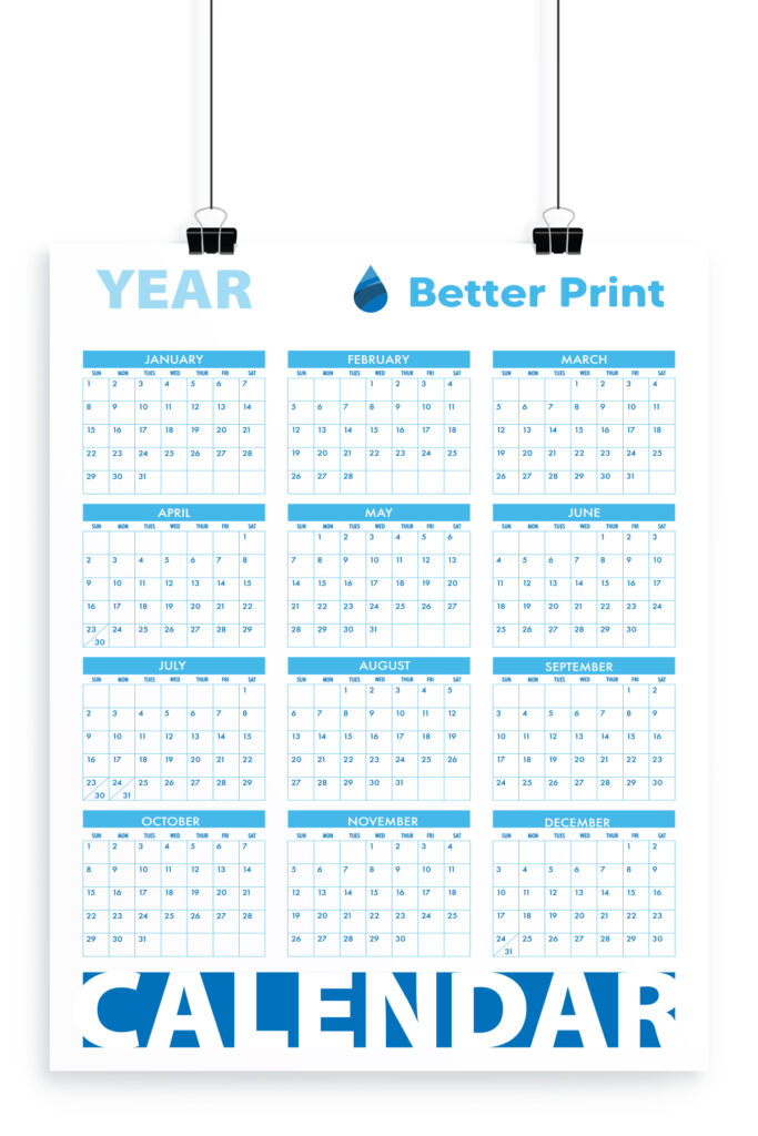 Calendars Better Print Victoria