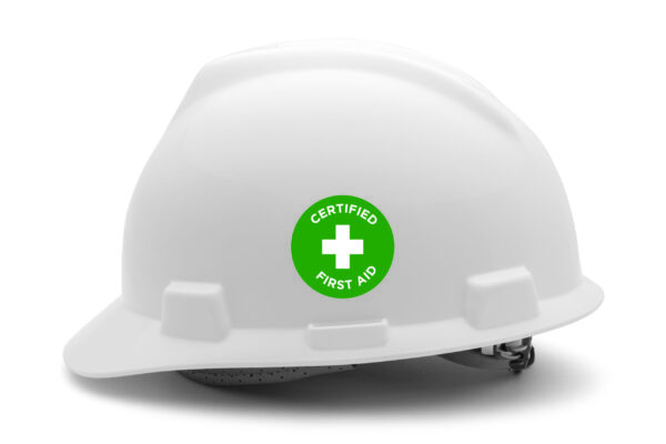 Certified first aid GREEN
