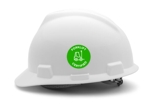 Forklift certified GREEN